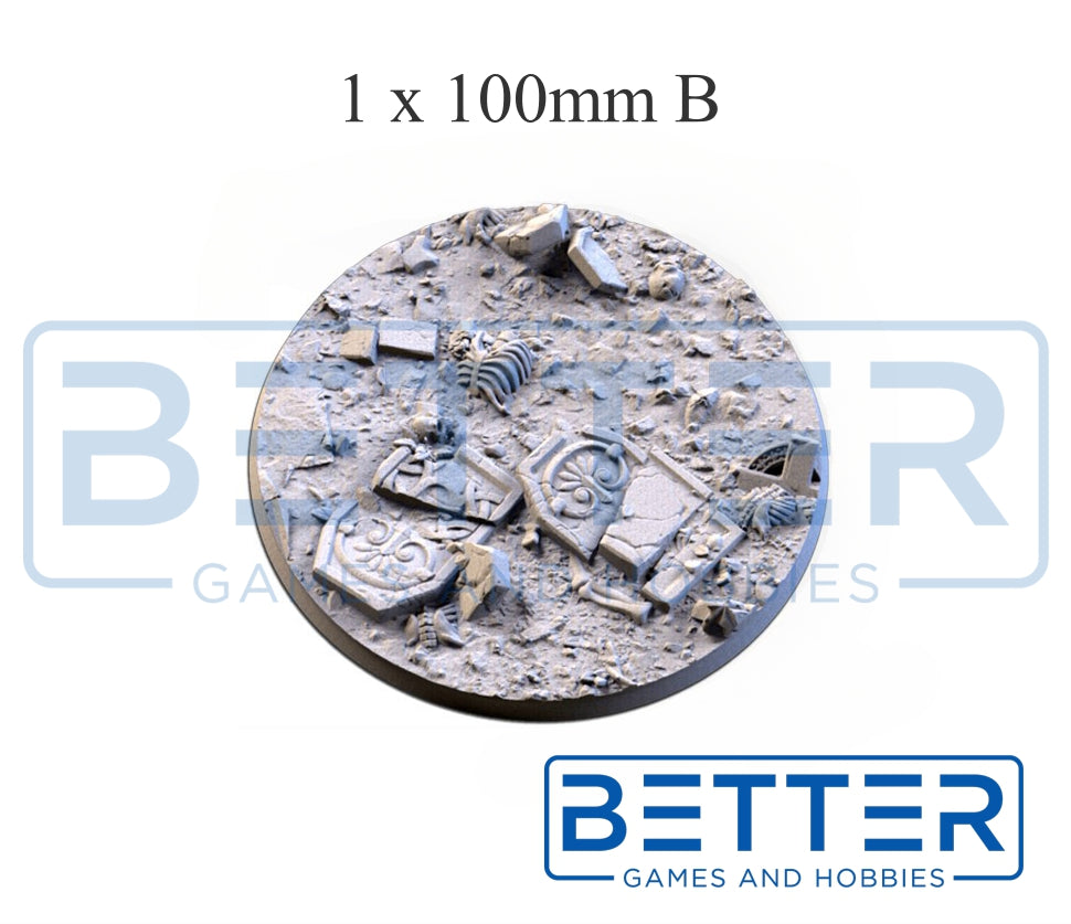Graveyard - Themed bases and Toppers for sci-fi & fantasy wargaming