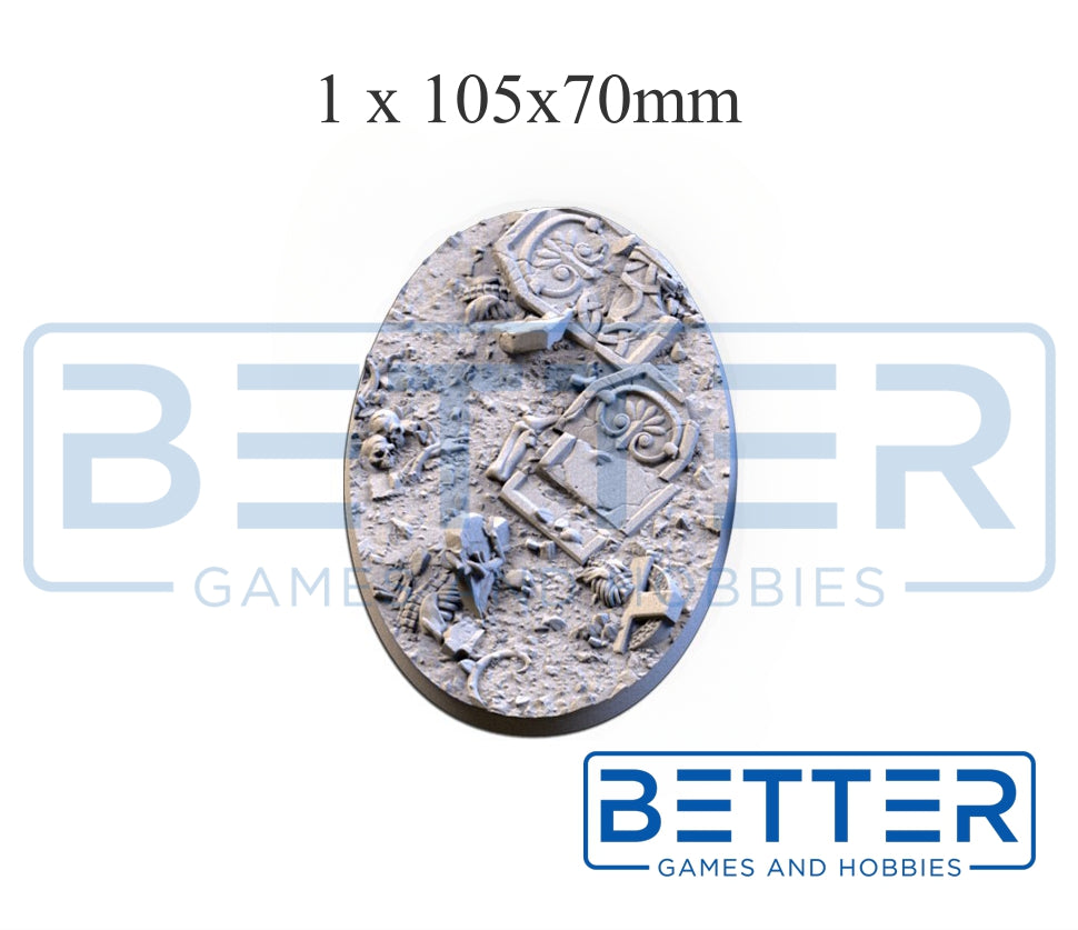 Graveyard - Themed bases and Toppers for sci-fi & fantasy wargaming