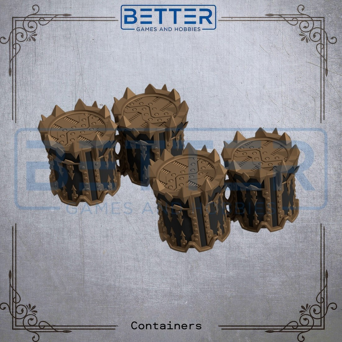 Chaos - Dual Color, Foldable, WTC Competitive Tabletop Terrain