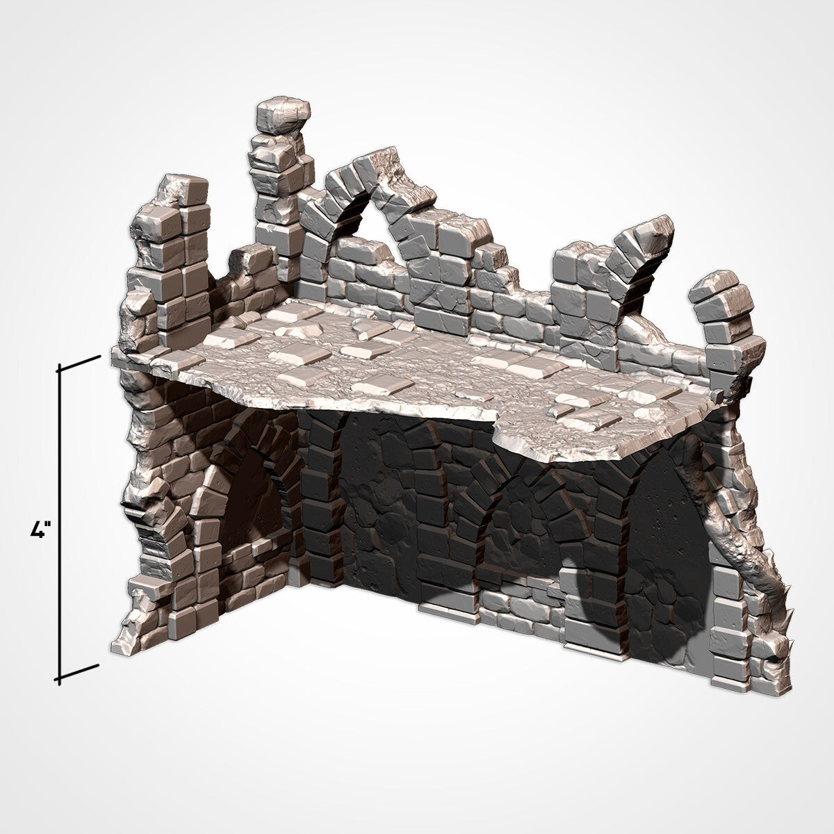 Abandoned Ruins - G-W compatible competitive Tabletop Terrain