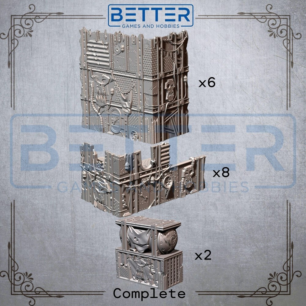 Orks - Foldable, WTC Competitive Tabletop Terrain