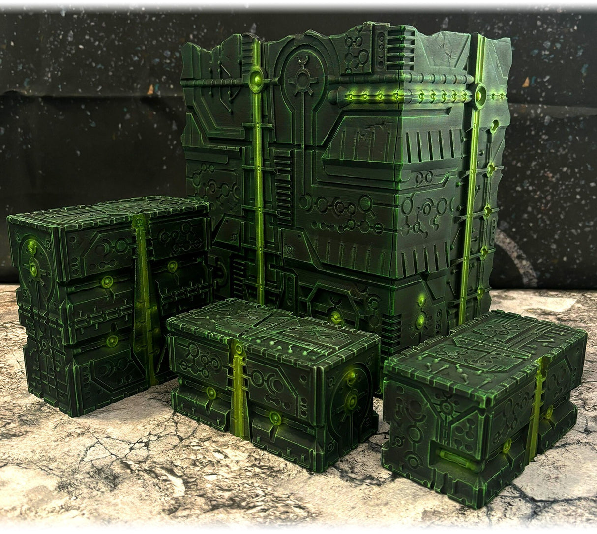 Necromations - Foldable, WTC compatible competitive tabletop terrain
