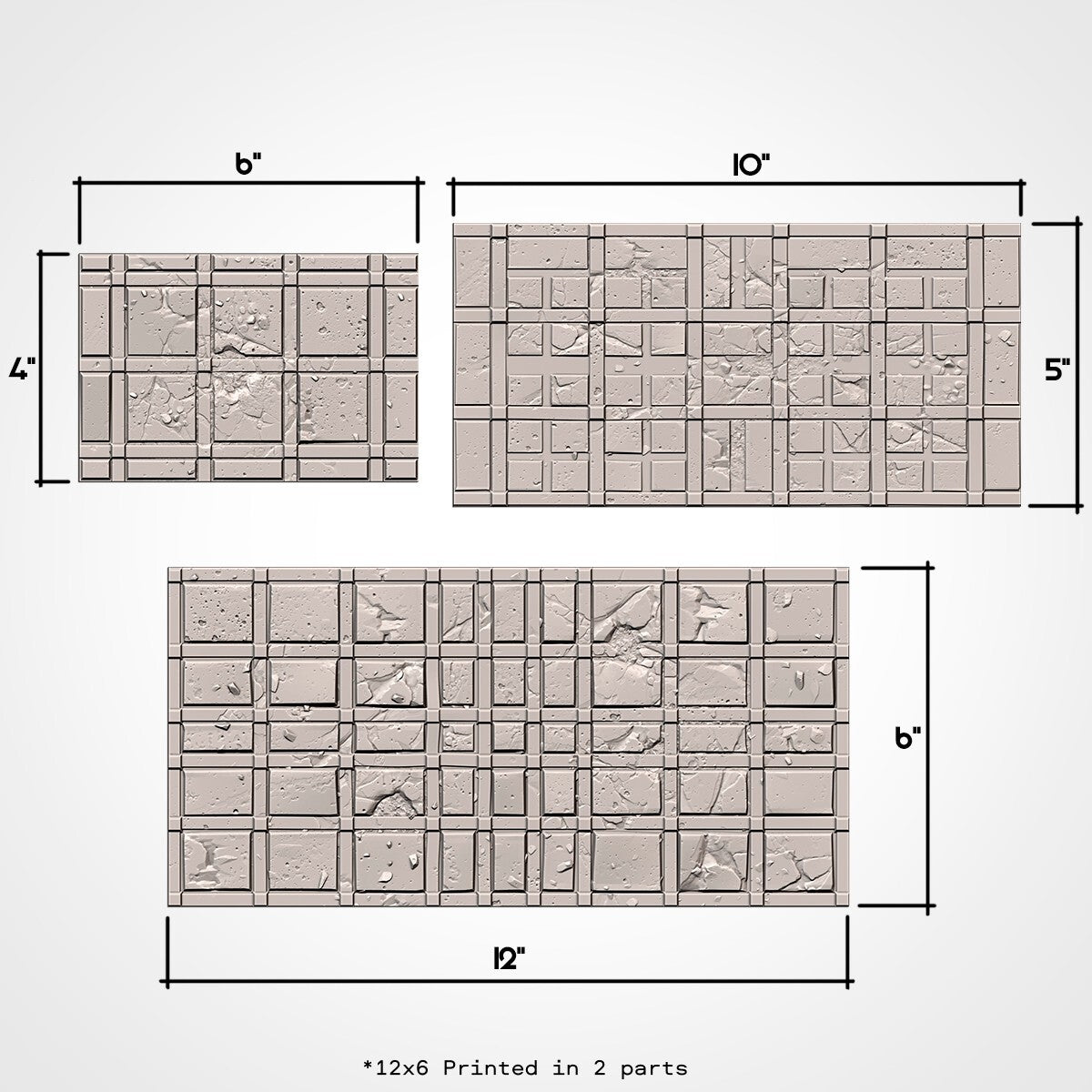 Classic Ruins - G-W compatible competitive tabletop terrain