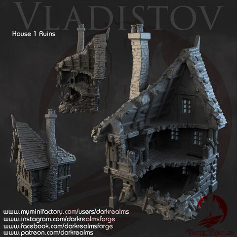 House 1 - Ruins of Vladistov