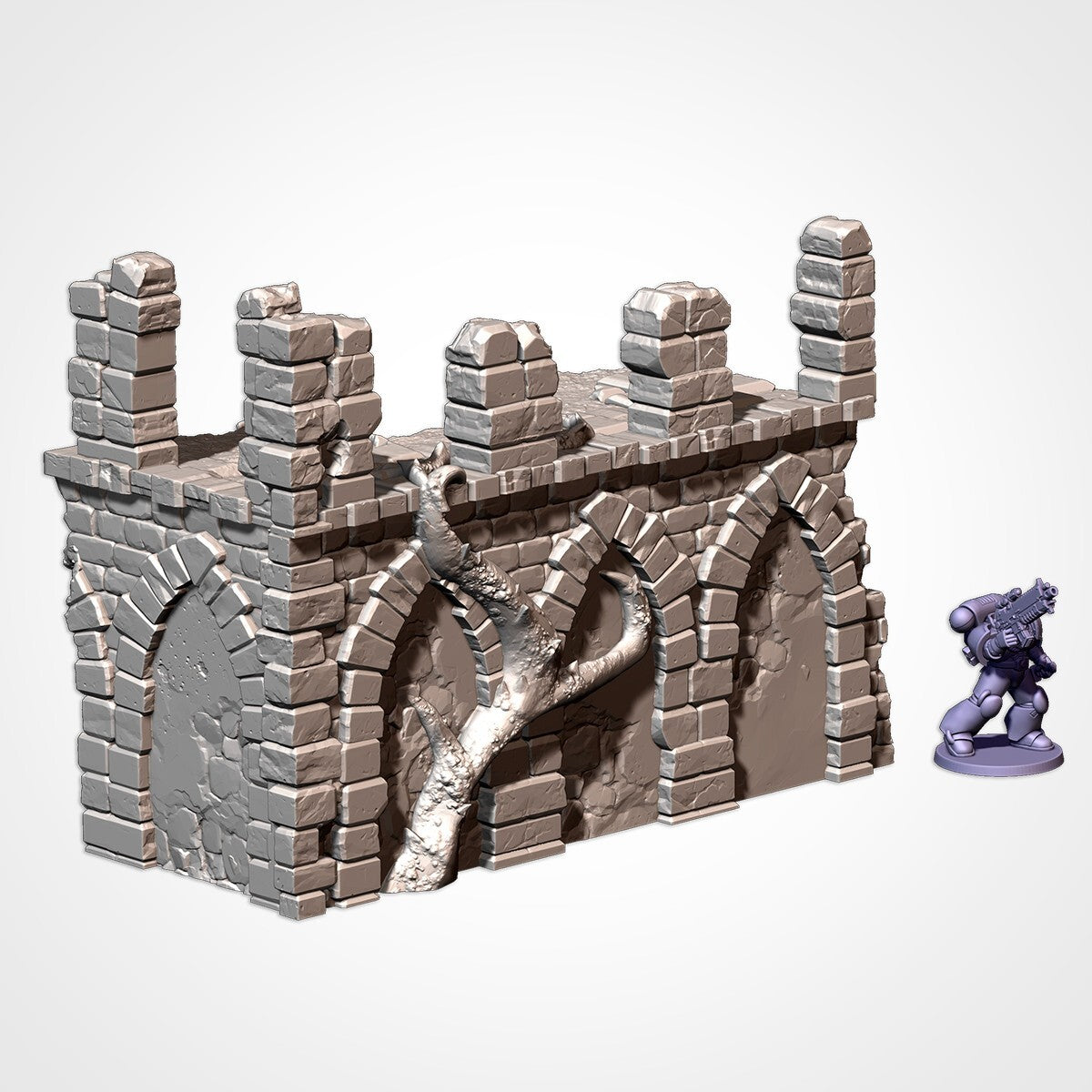Abandoned Ruins - G-W compatible competitive Tabletop Terrain