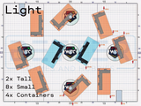 Industrial - Foldable, WTC Competitive Tabletop Terrain