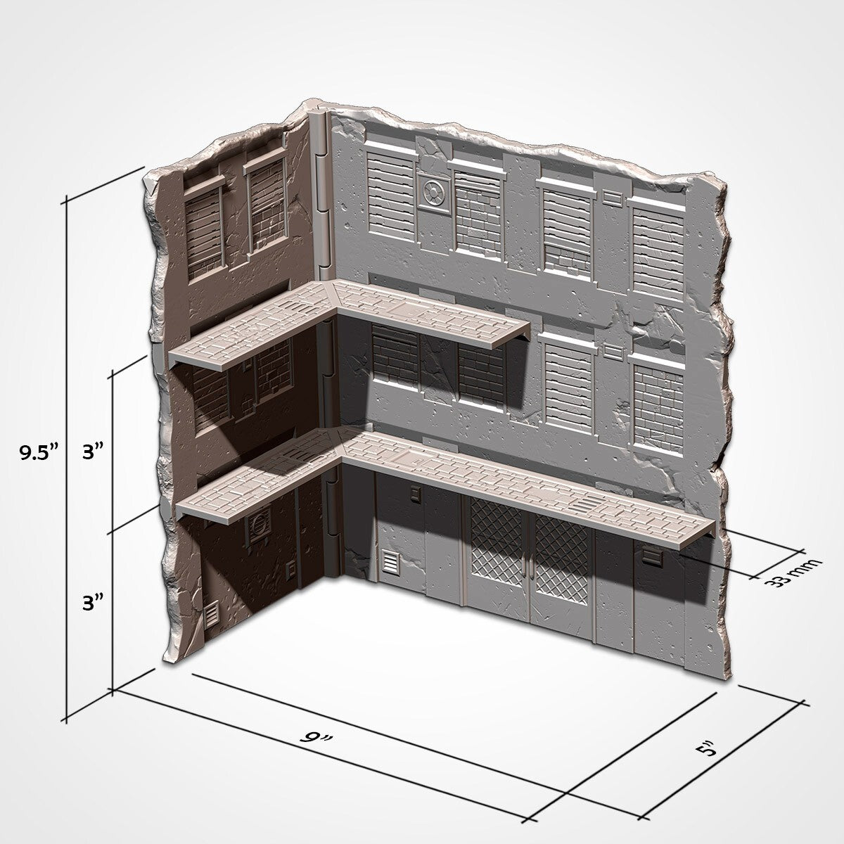 Soviet - Foldable, WTC Competitive Tabletop Terrain