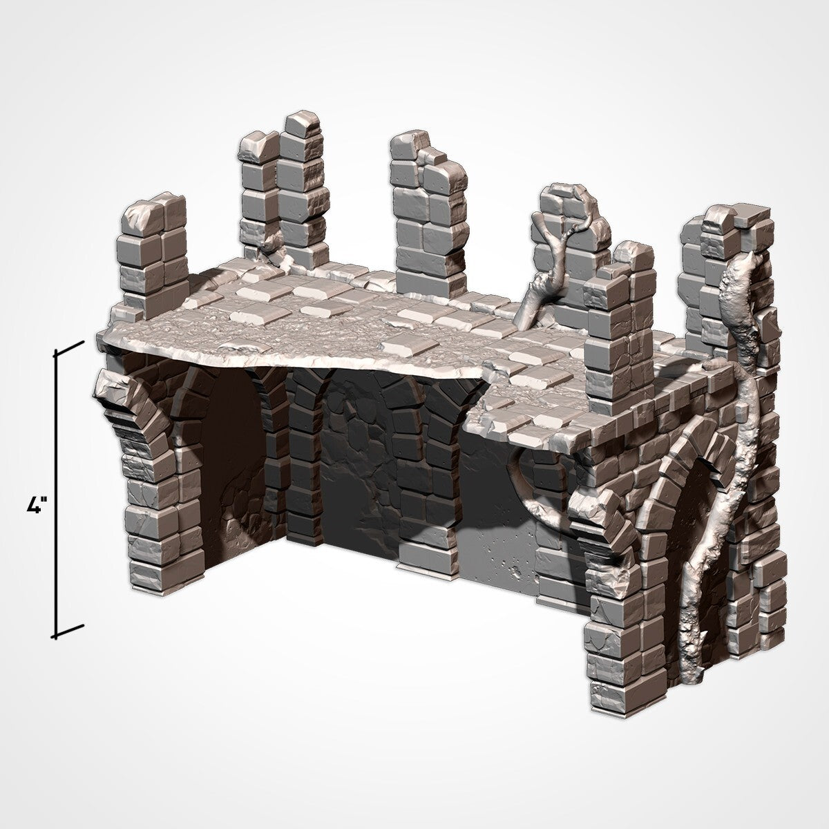 Abandoned Ruins - G-W compatible competitive Tabletop Terrain