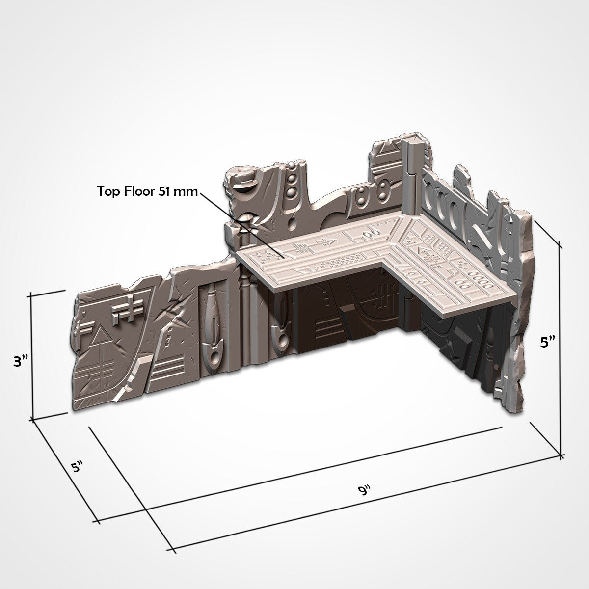 Eldar - Foldable, WTC Competitive Tabletop Terrain