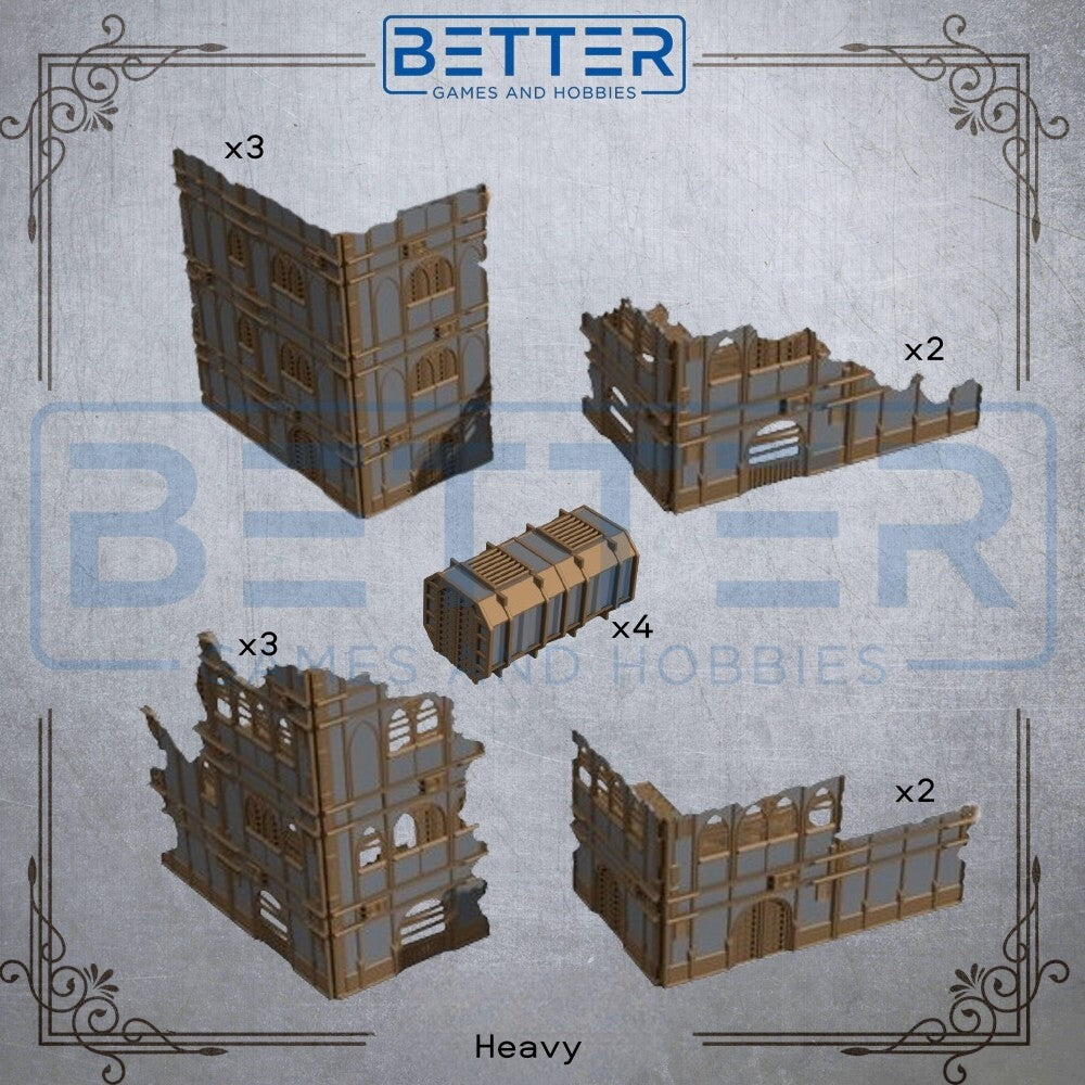 Imperial Gothic - WTC Competitive Tabletop Terrain. Dual Color.