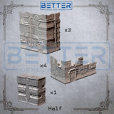 Necromations - Foldable, WTC compatible competitive tabletop terrain