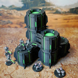 Necromations - Dual Color, Foldable, WTC Competitive Tabletop Terrain