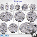 Graveyard - Themed bases and Toppers for sci-fi & fantasy wargaming