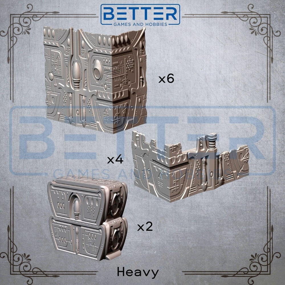 Eldar - Foldable, WTC Competitive Tabletop Terrain