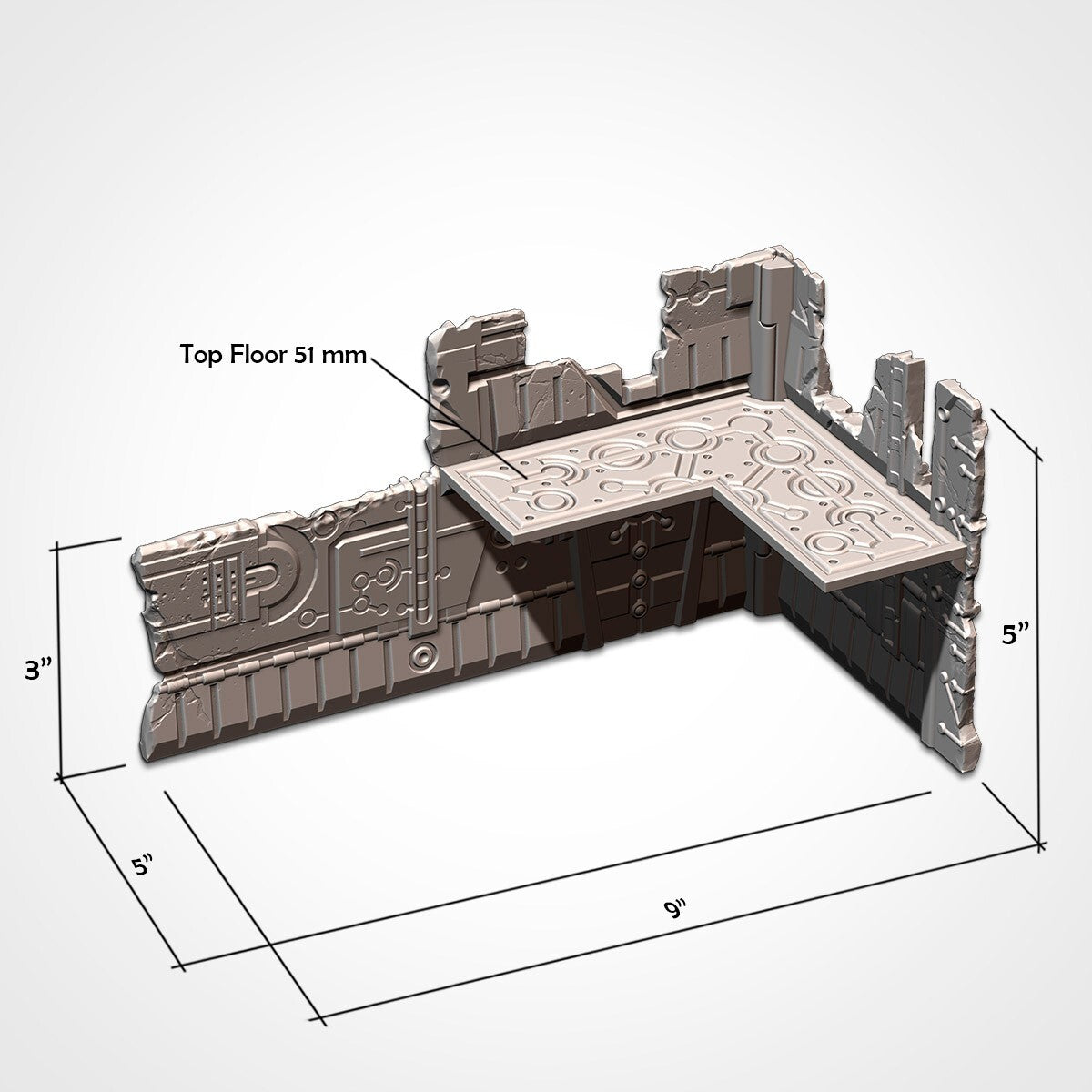 Necromations - Foldable, WTC compatible competitive tabletop terrain