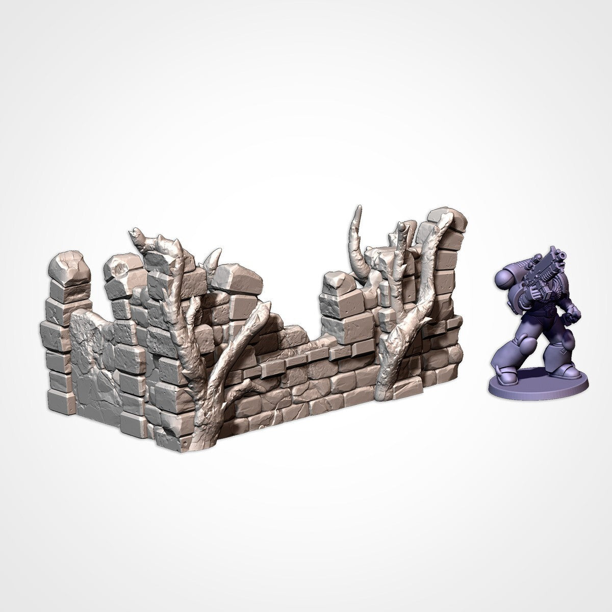 Abandoned Ruins - G-W compatible competitive Tabletop Terrain