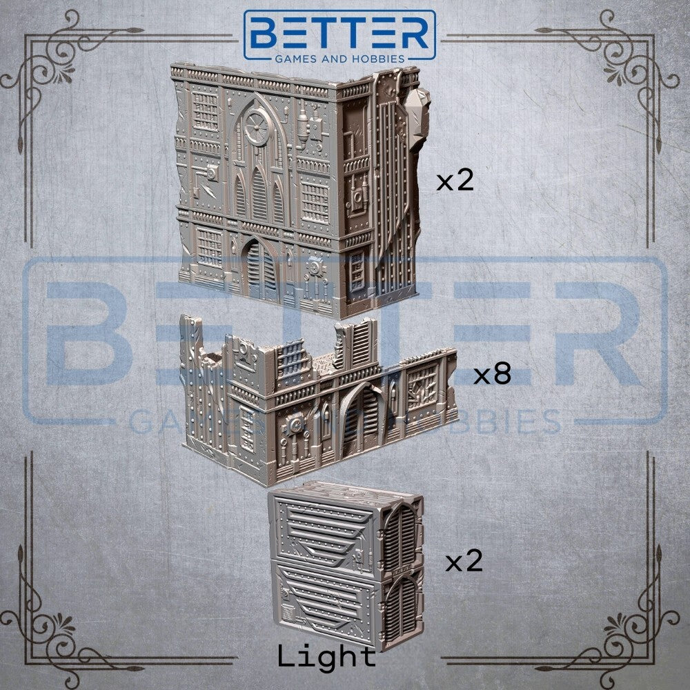 Industrial - Foldable, WTC Competitive Tabletop Terrain
