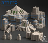 Krotone - Sorcerers Planet, Tabletop terrain for Sci-Fi & Grimdark wargaming