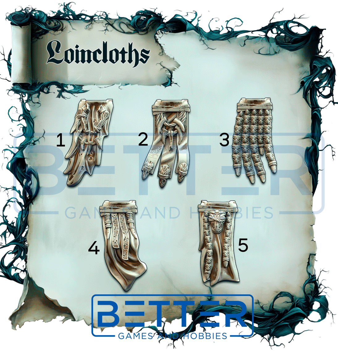 Loincloths - Dark Chapters for 2nd Born Marines