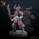 Dark Zealot Infantry - Tales Keeper Miniatures
