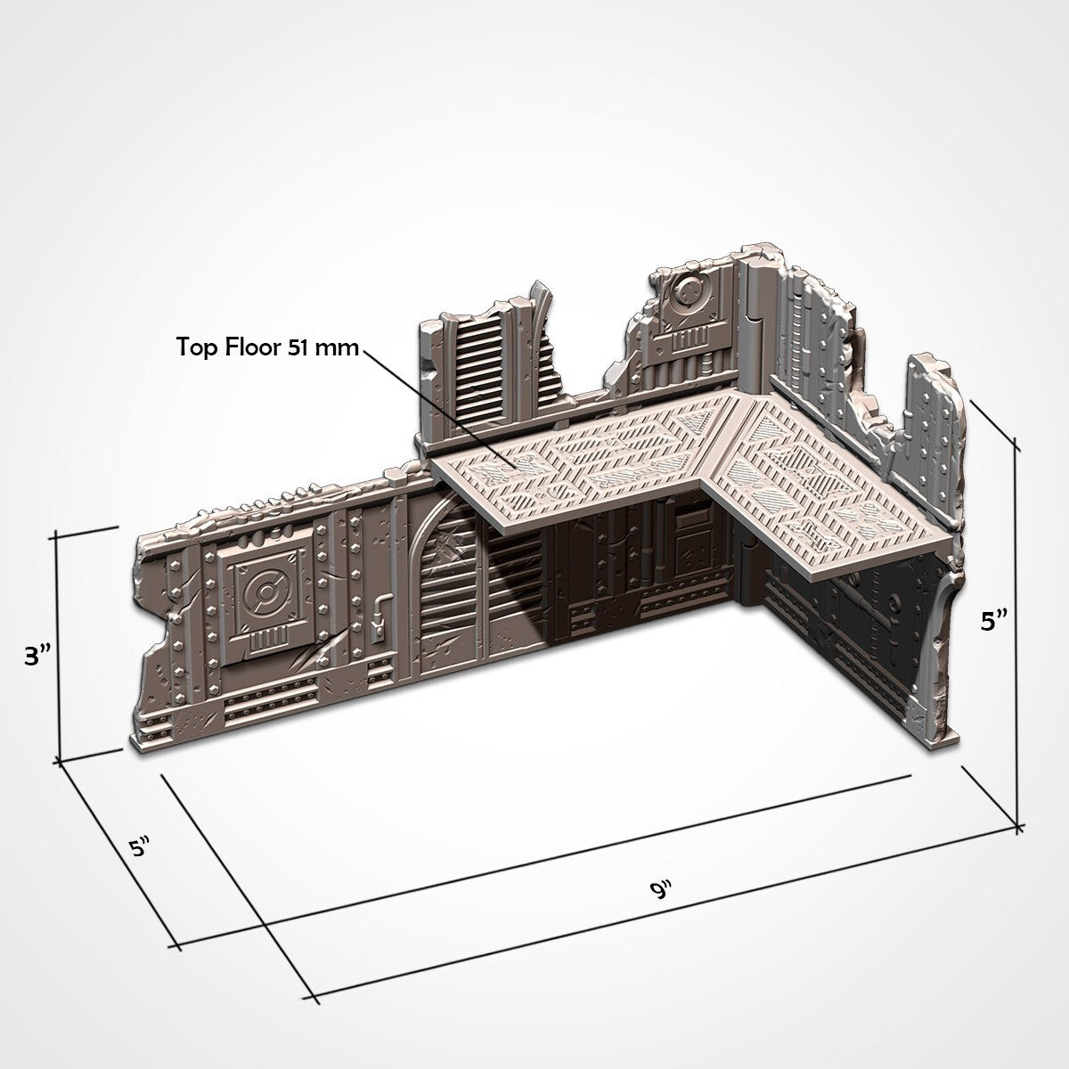 Industrial - Foldable, WTC Competitive Tabletop Terrain