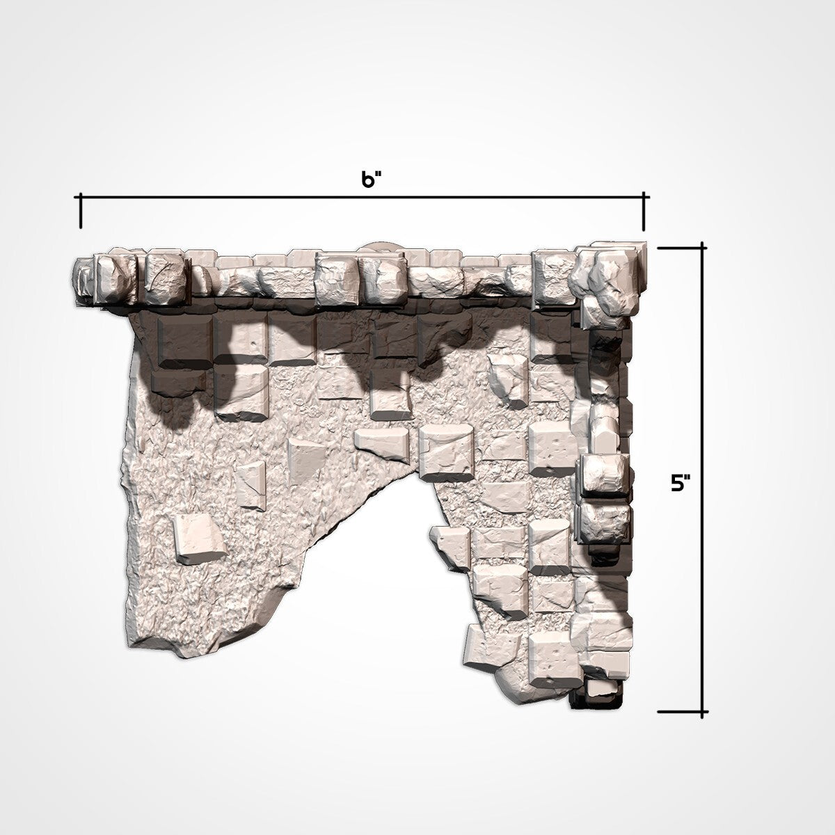 Abandoned Ruins - G-W compatible competitive Tabletop Terrain