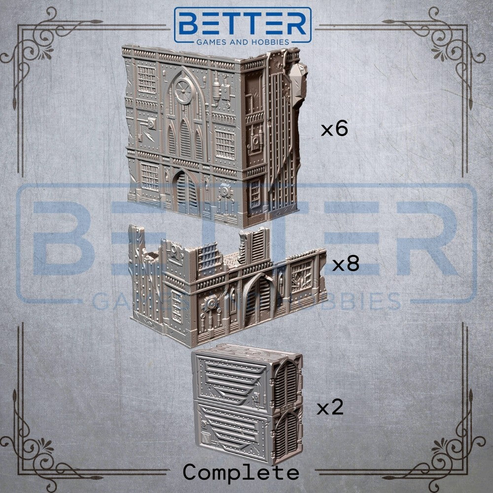 Industrial - Foldable, WTC Competitive Tabletop Terrain
