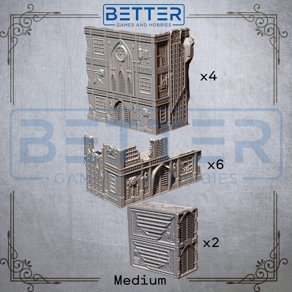 Industrial - Foldable, WTC Competitive Tabletop Terrain