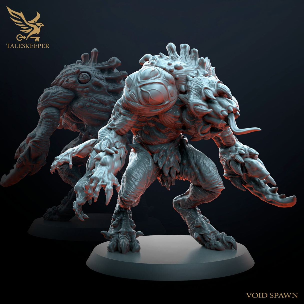 Void Abomination & Spawn - Abyssal Gaze Miniatures
