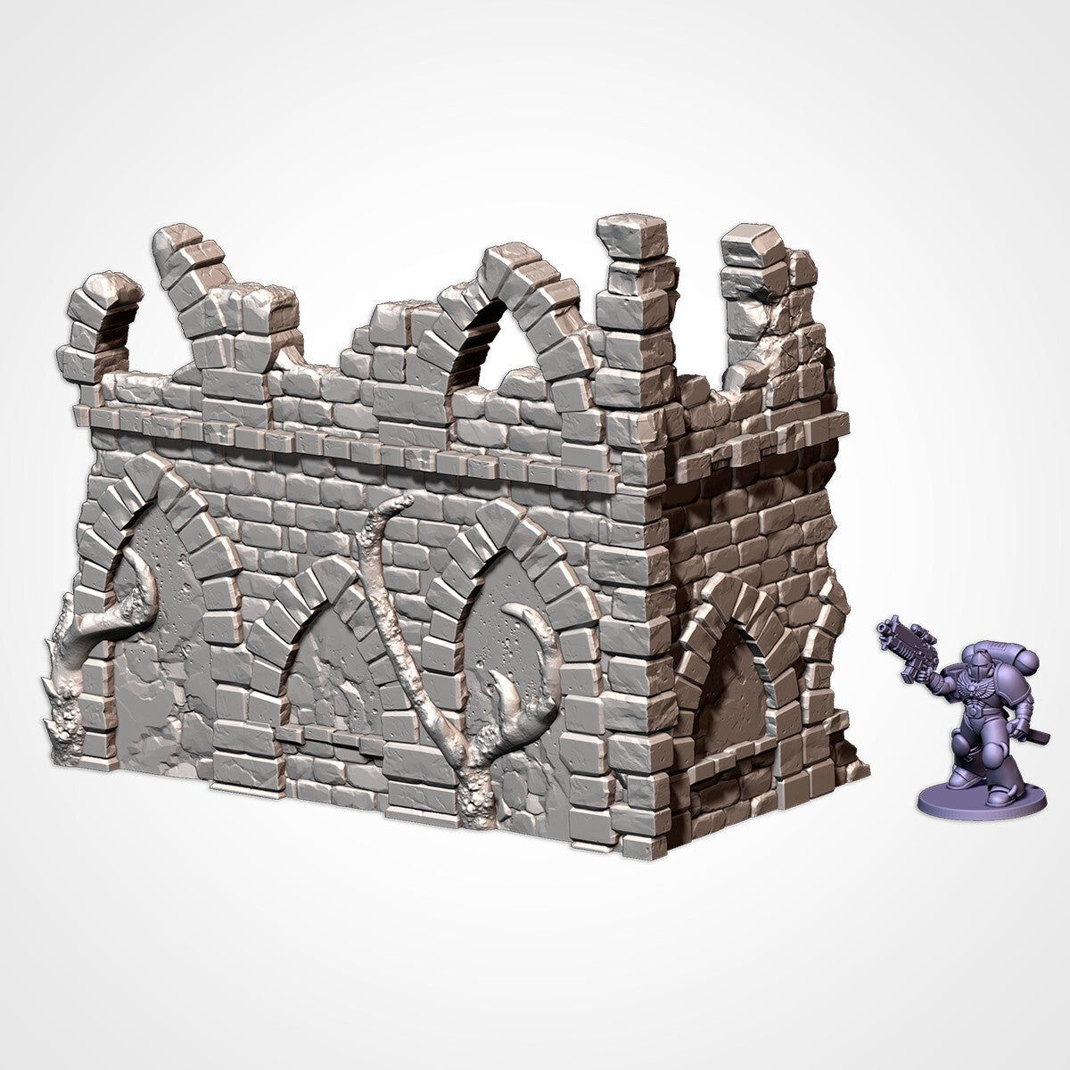 Abandoned Ruins - G-W compatible competitive Tabletop Terrain