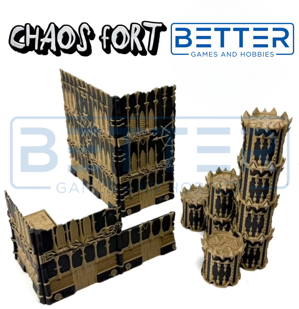 Chaos - Dual Color, Foldable, WTC Competitive Tabletop Terrain