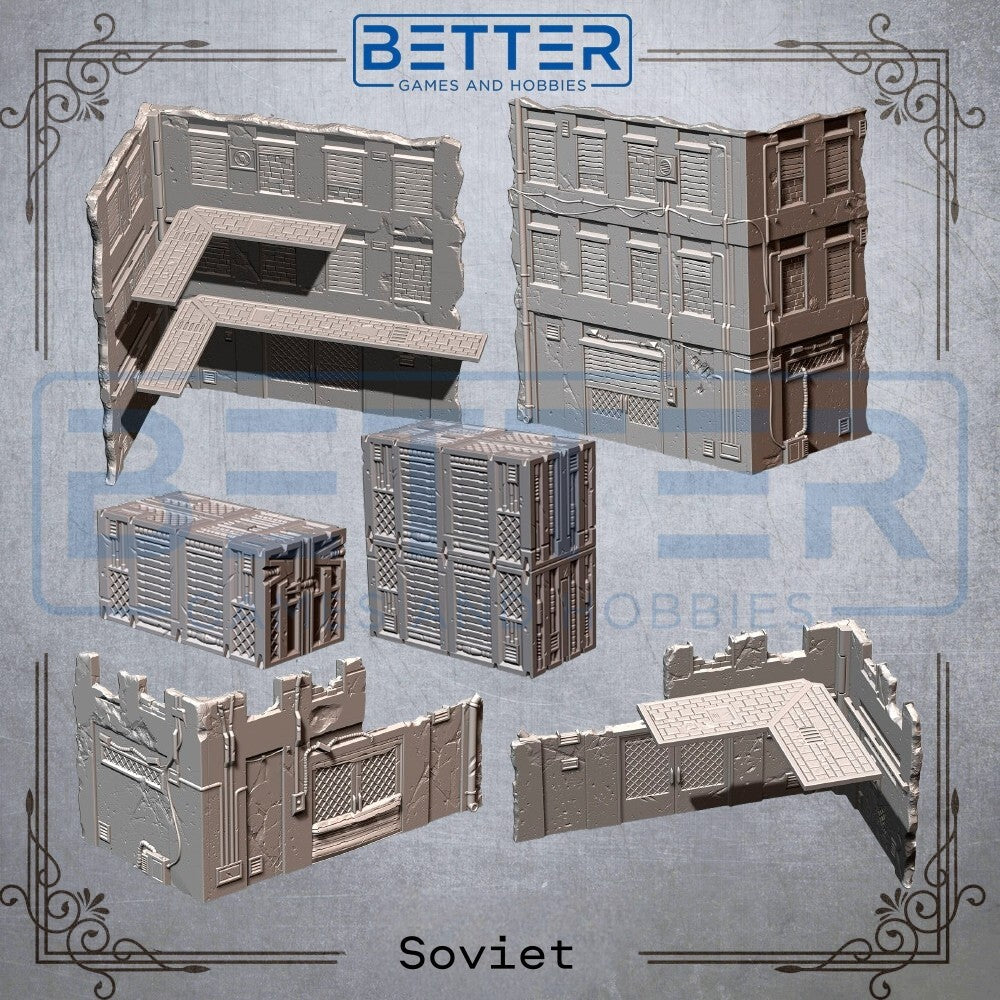 Soviet - Foldable, WTC Competitive Tabletop Terrain
