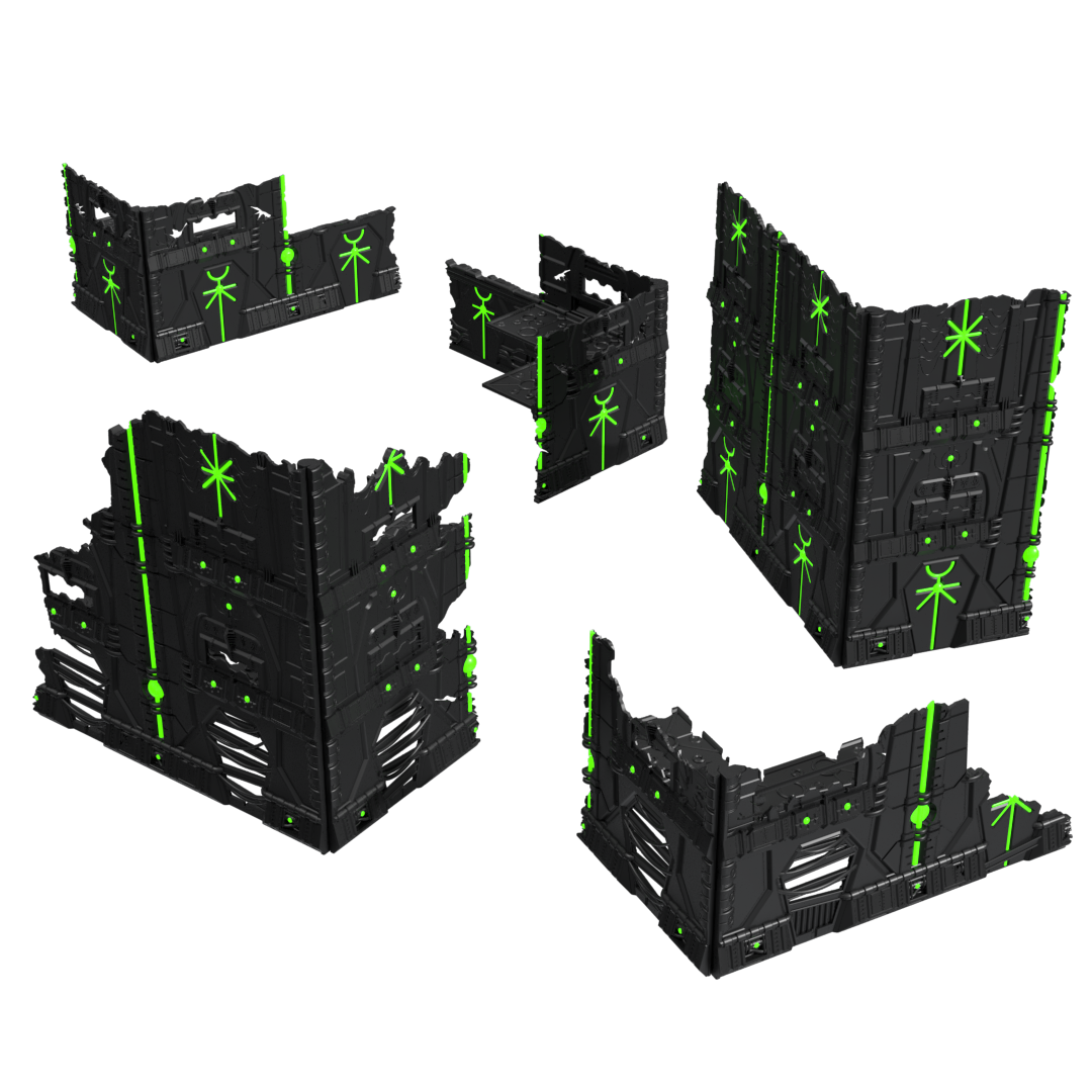 Necromations - Dual Color, Foldable, WTC Competitive Tabletop Terrain