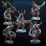 Bringers of Decay - 28mm scale miniatures for Sci-Fi and Fantasy Wargaming