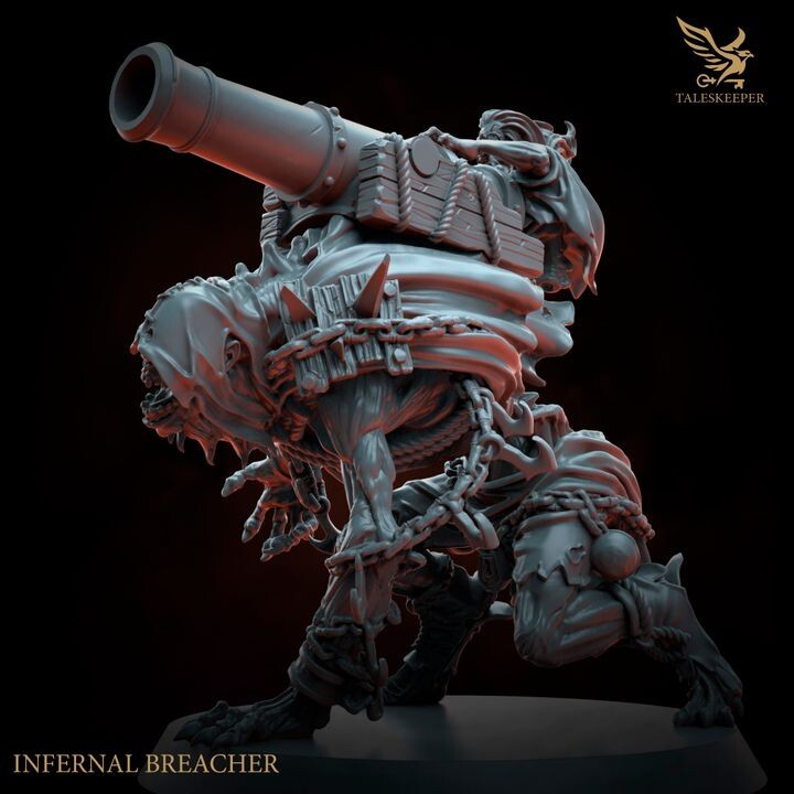 Infernal Breachers - Tales Keeper Miniature