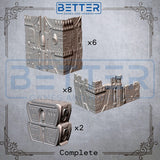 Eldar - Foldable, WTC Competitive Tabletop Terrain