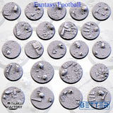 Fantasy Football - Themed bases and Toppers Suitable for Blood Bowl