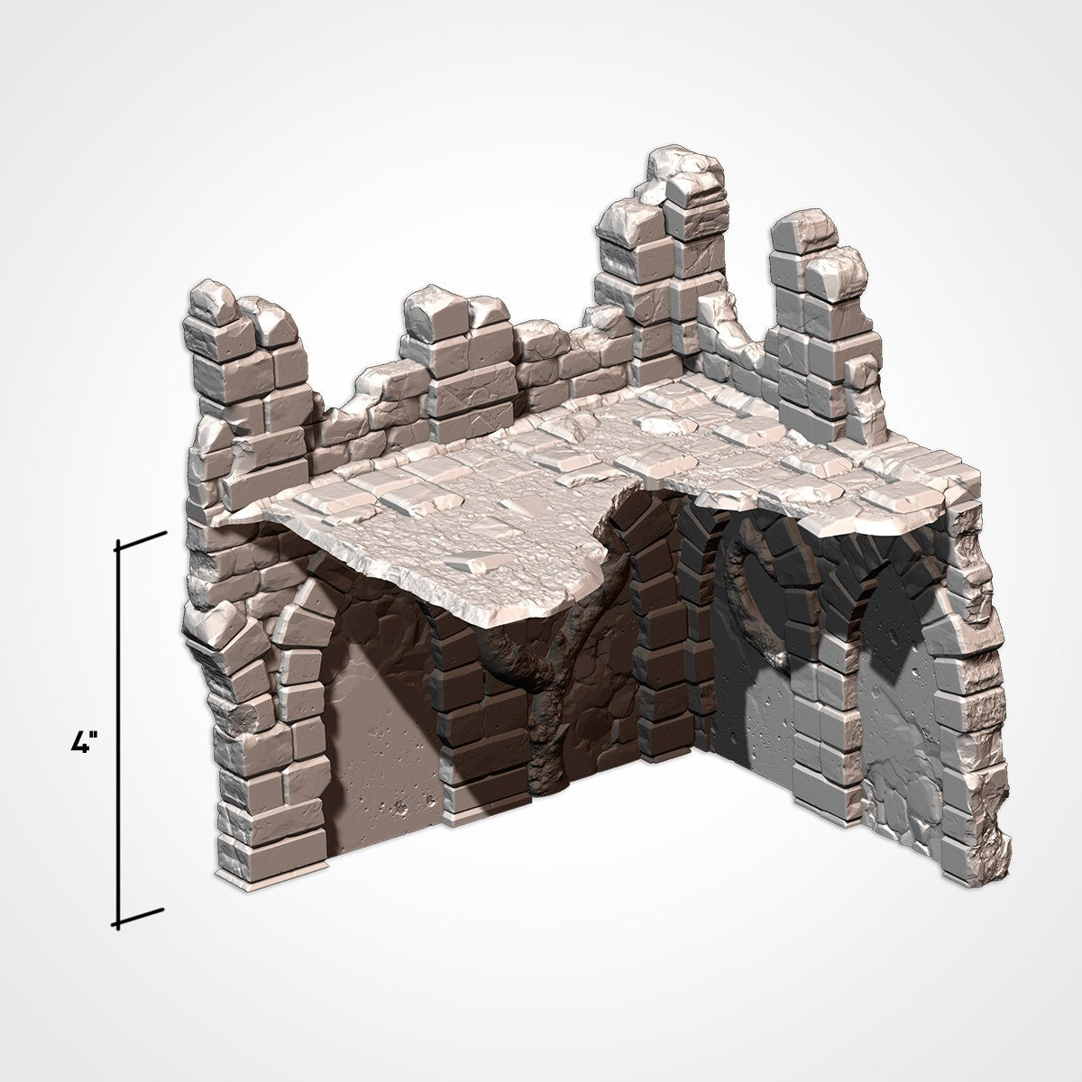 Abandoned Ruins - G-W compatible competitive Tabletop Terrain
