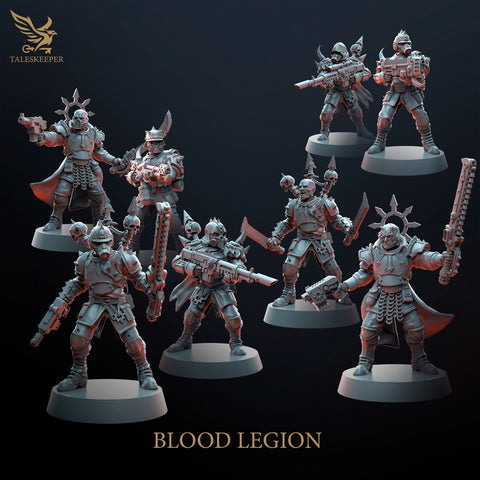 Blood Legion Infantry - Tales Keeper Miniatures