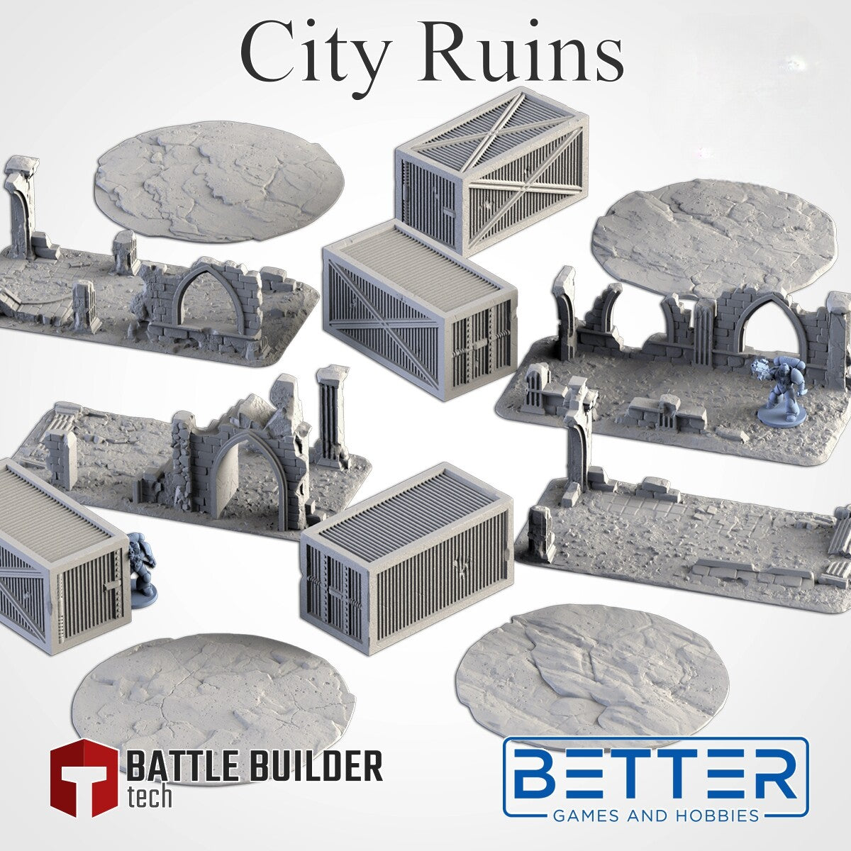City Ruins - WTC Competitive Tabletop Terrain
