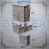 Industrial - Foldable, WTC Competitive Tabletop Terrain