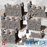 Abandoned Ruins - G-W compatible competitive Tabletop Terrain