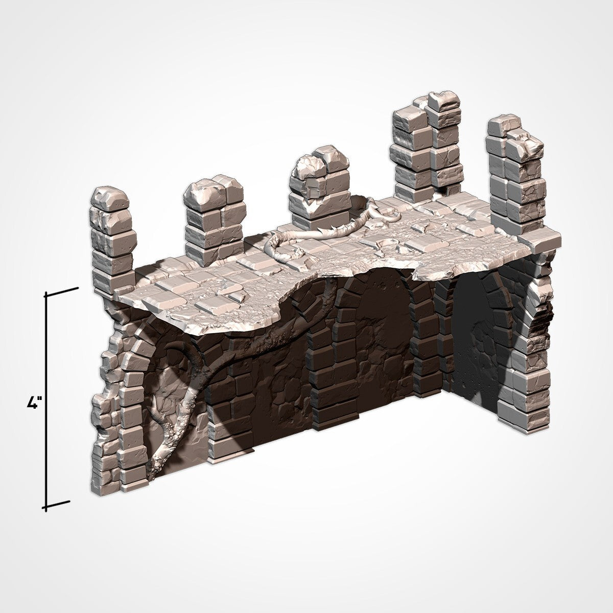 Abandoned Ruins - G-W compatible competitive Tabletop Terrain