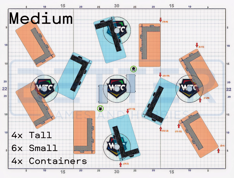 Eldar - Foldable, WTC Competitive Tabletop Terrain