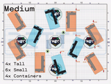 Eldar - Foldable, WTC Competitive Tabletop Terrain