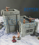 Neo City - Building 5. Terrain for sci-fi tabletop wargaming 28-32mm & 15mm scale