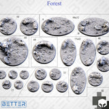 Forest - Themed Bases and Toppers for sci-fi & fantasy wargaming