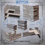 Necromations - Foldable, WTC compatible competitive tabletop terrain