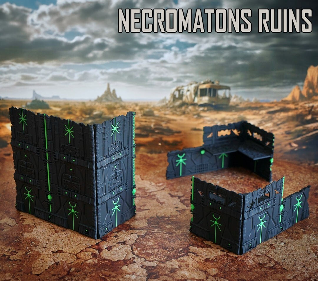 Necromations - Dual Color, Foldable, WTC Competitive Tabletop Terrain