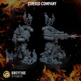 Cursed Company - Conversion parts for sci-fi wargames, 2nd born marine